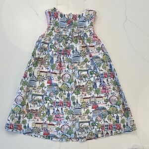 Cath Kidston London Print Baby Dress, 12-18 months
